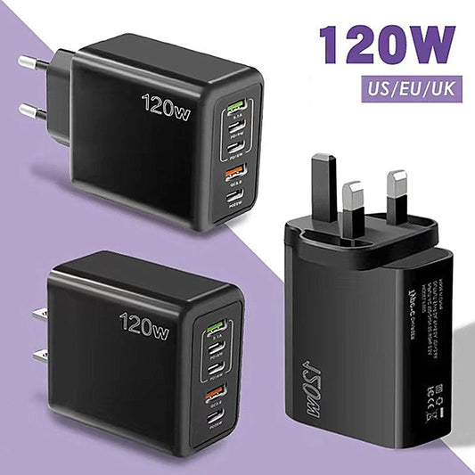 Multi Charger Fast - 5 Port USB C + Type C